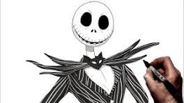 drawing:pdo-peeekam= jack skellington